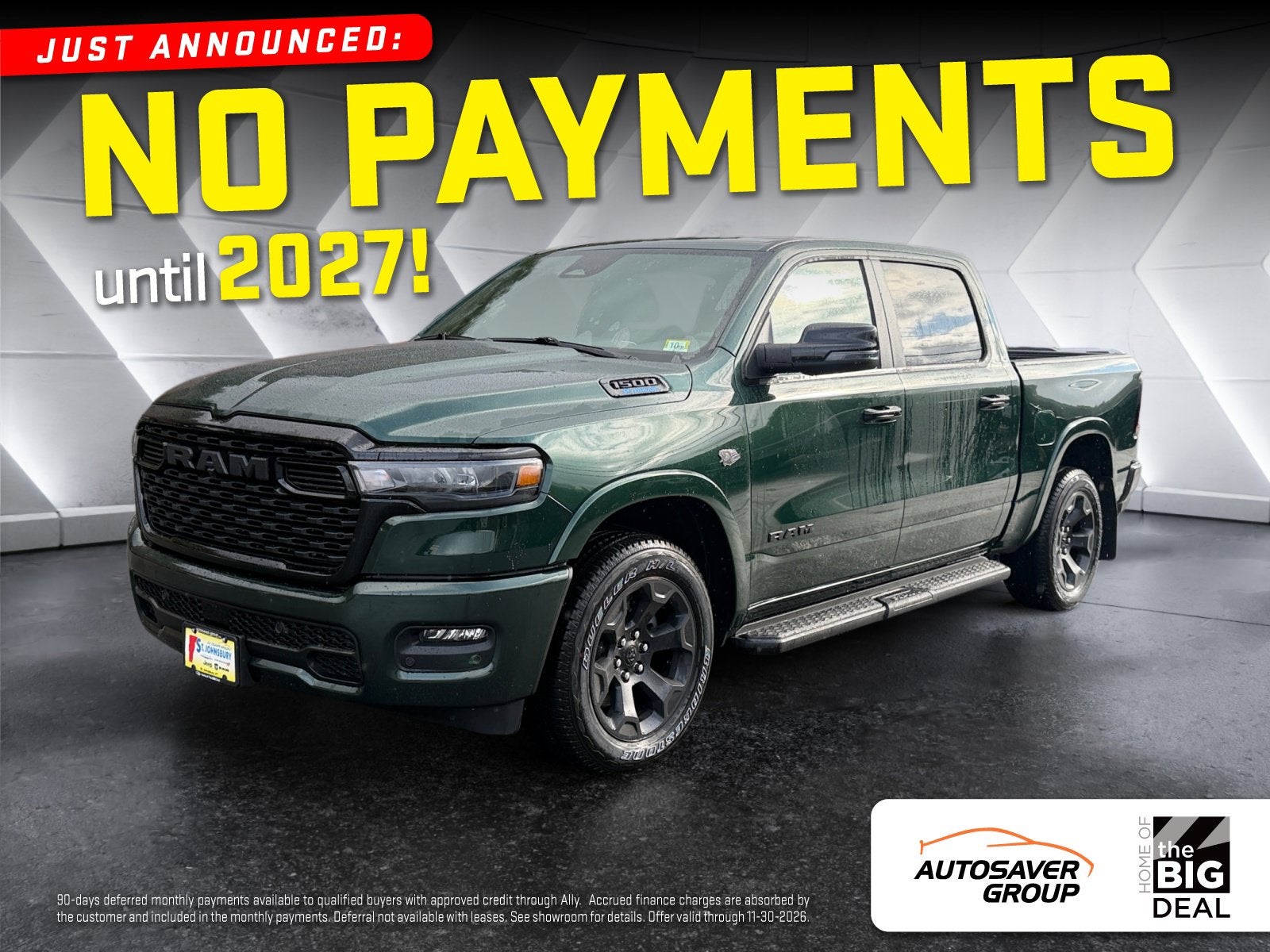 2027 RAM 1500 Big Horn/Lone Star
