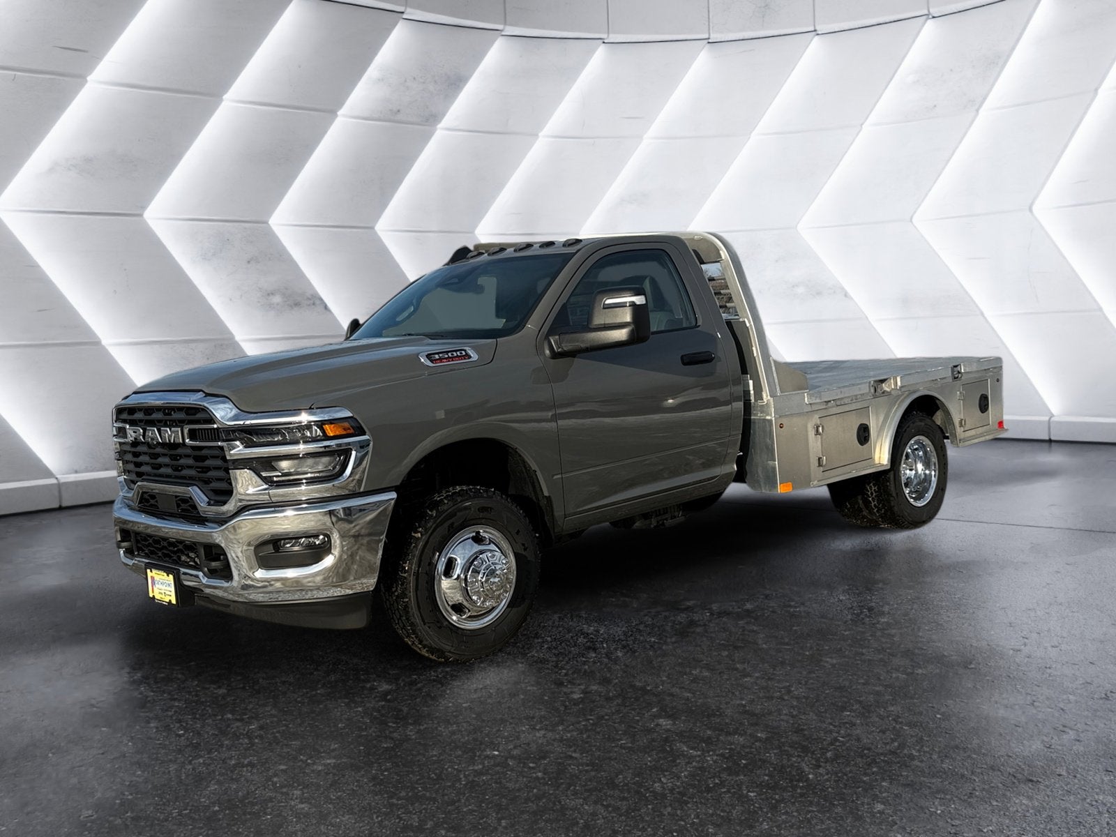 2026 RAM 3500 Chassis Cab Tradesman PJ Aluminum Skirtbody Flatbed