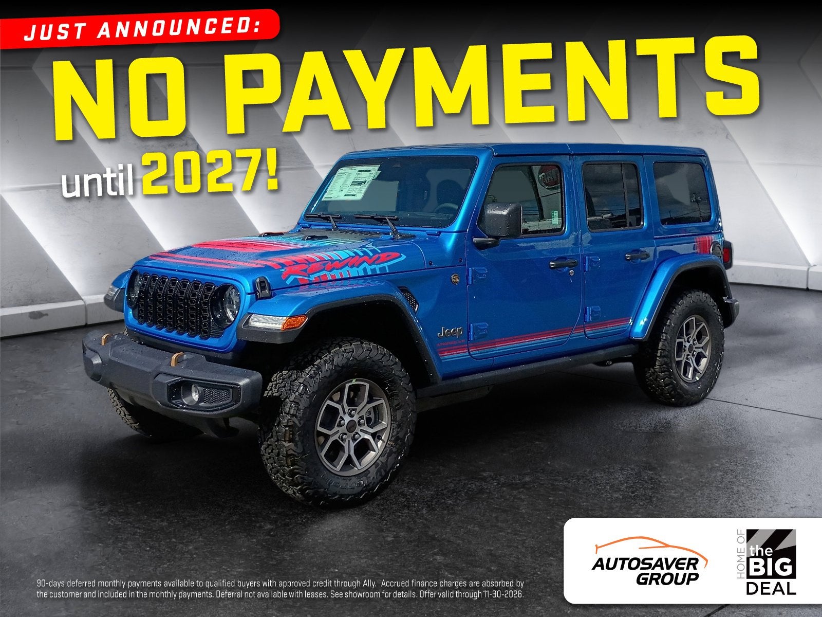 2026 Jeep Wrangler Sport REWIND