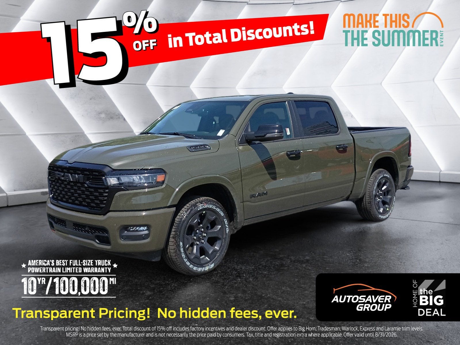 2026 RAM 1500 Big Horn/Lone Star
