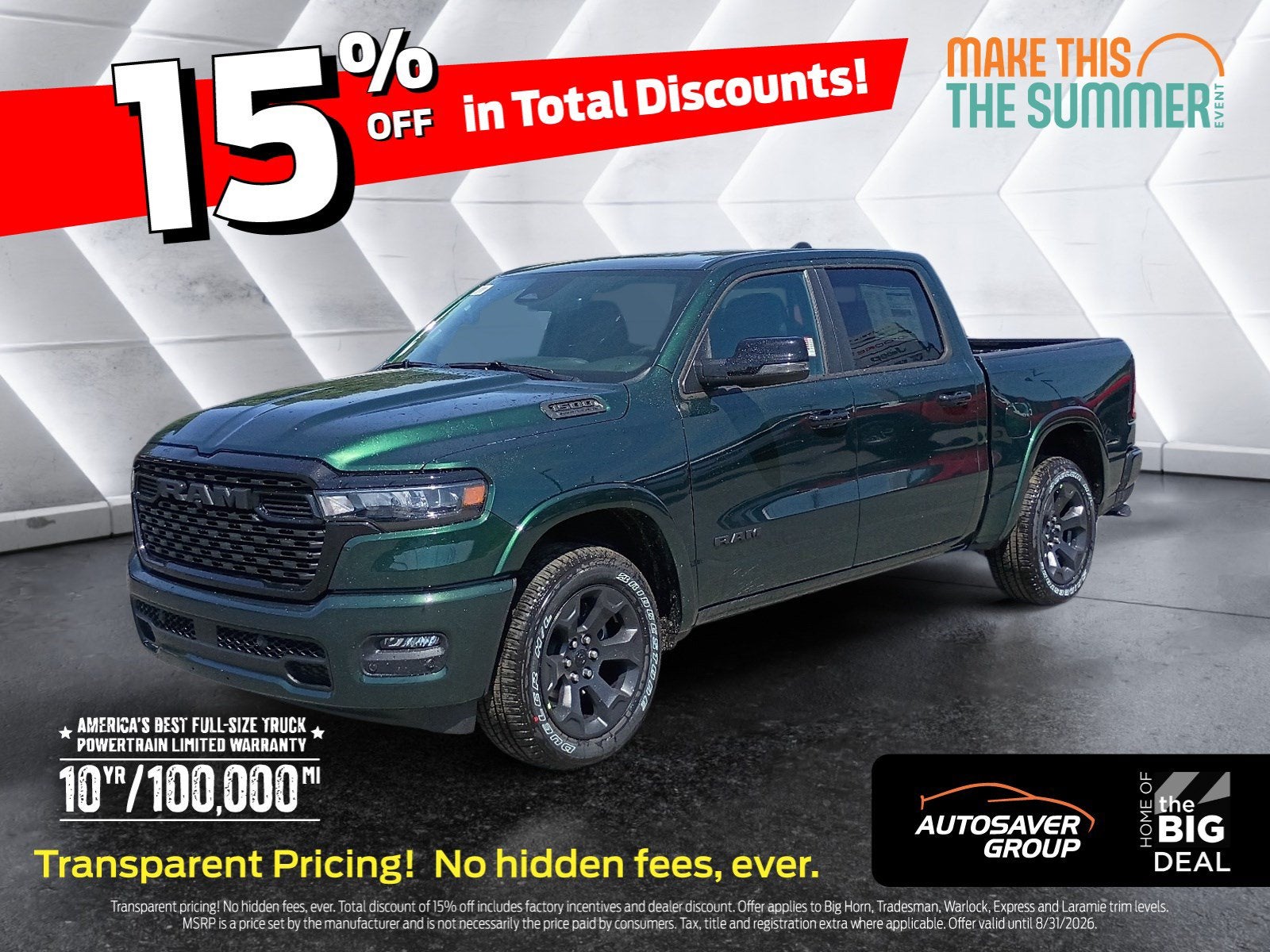 2026 RAM 1500 Big Horn/Lone Star