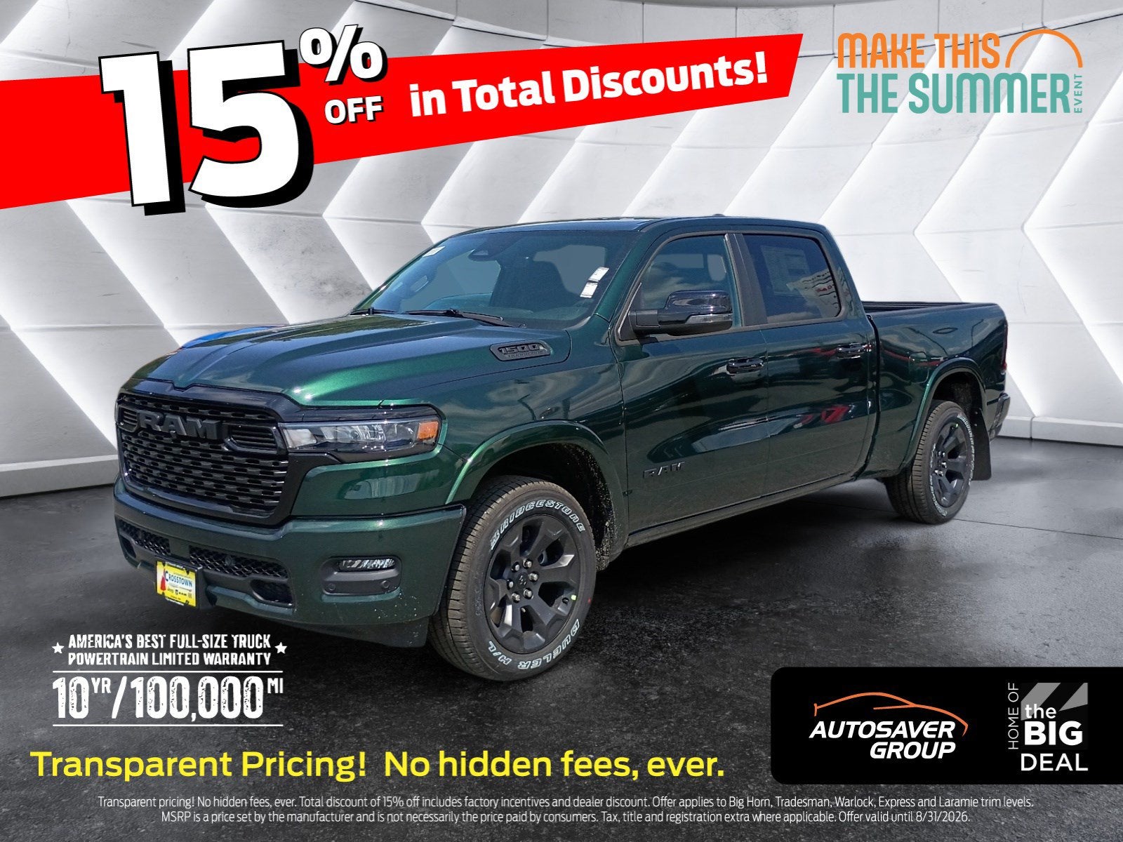2026 RAM 1500 Big Horn/Lone Star