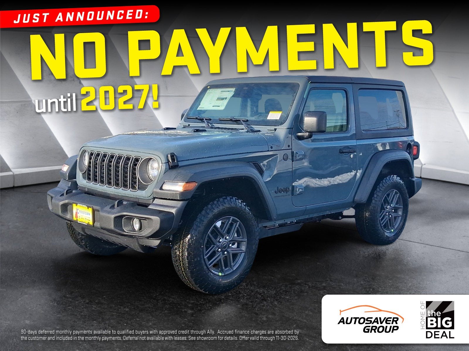 2026 Jeep Wrangler Sport S