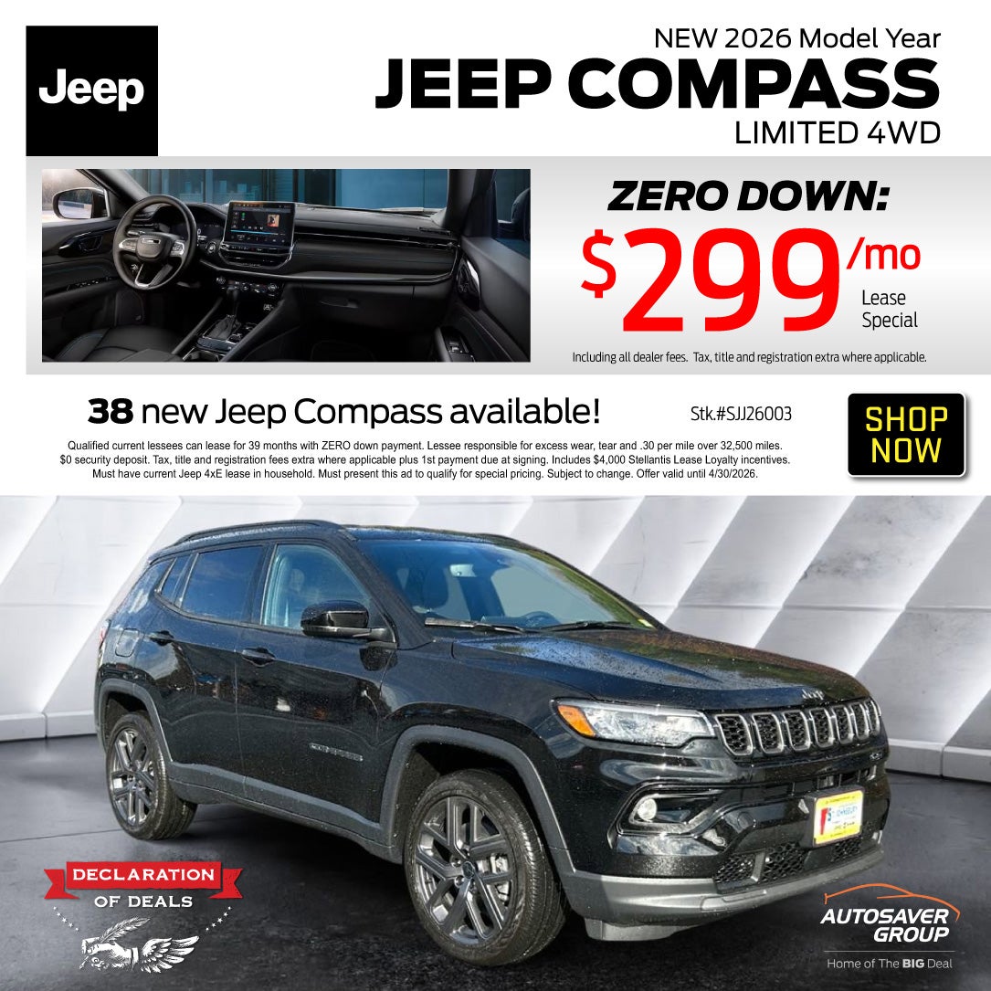 SHOP NEW JEEP NEAR ST JOHNSBURY, VT