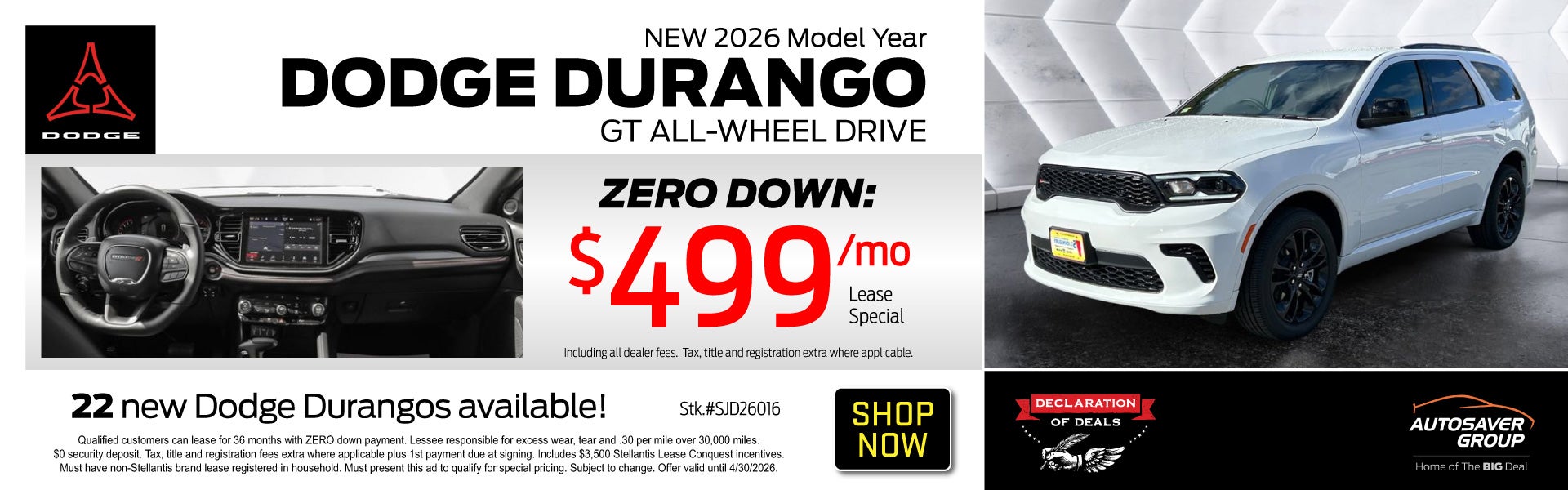 SHOP NEW DURANGO NEAR ST JOHNSBURY, VT