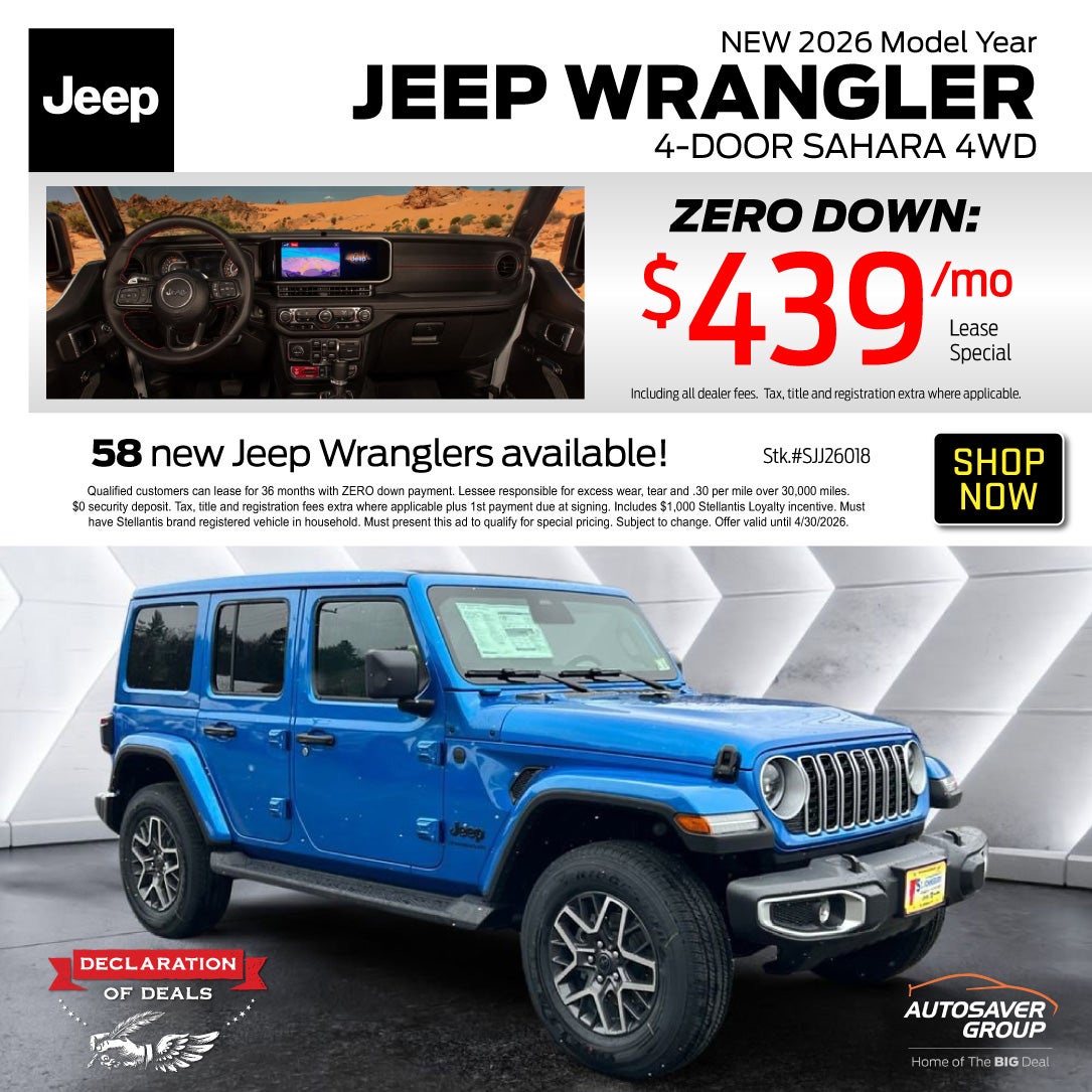 SHOP NEW JEEP NEAR ST JOHNSBURY, VT