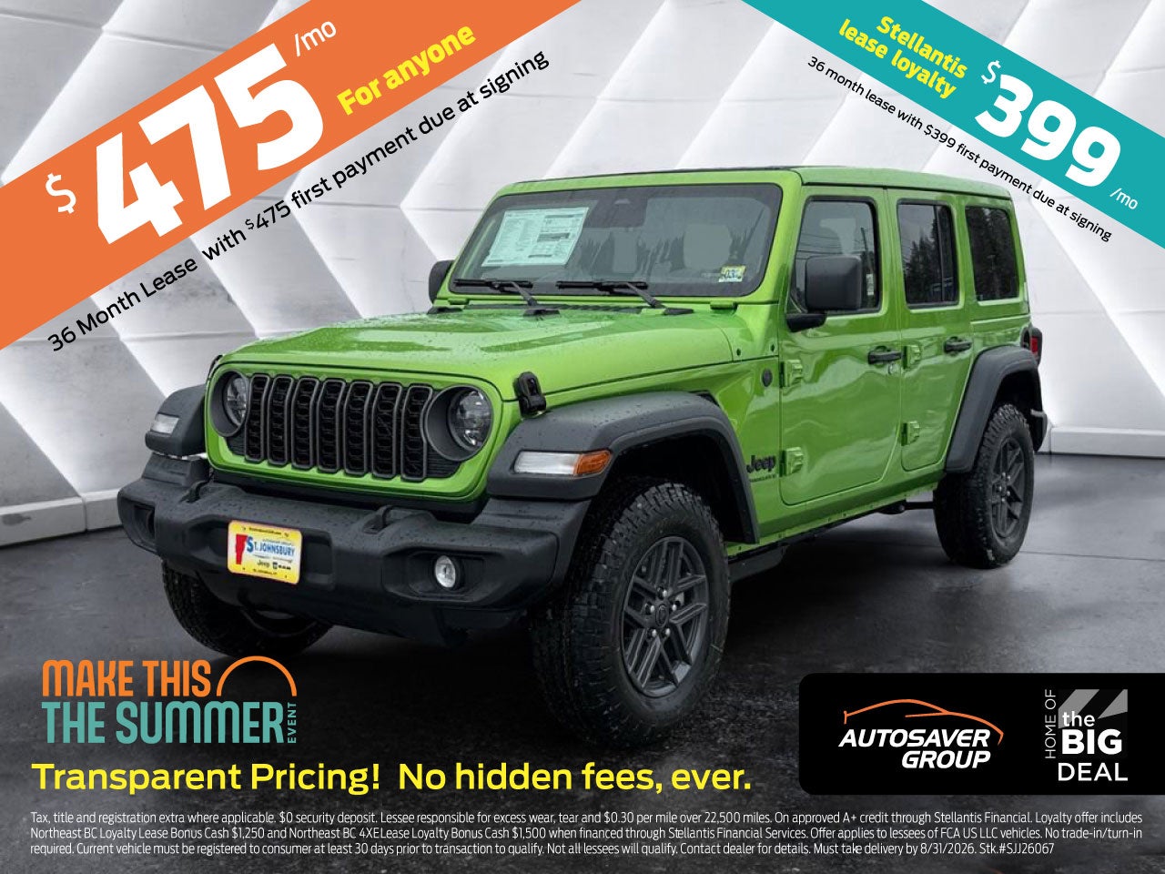 Lease Special!