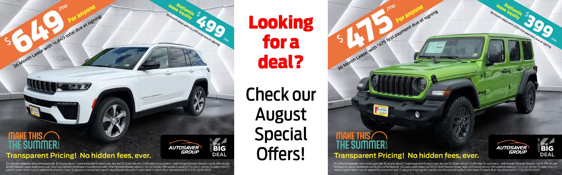 NEW AND USED VEHICLE SPECIALS IN ST. JOHNSBURY, VT