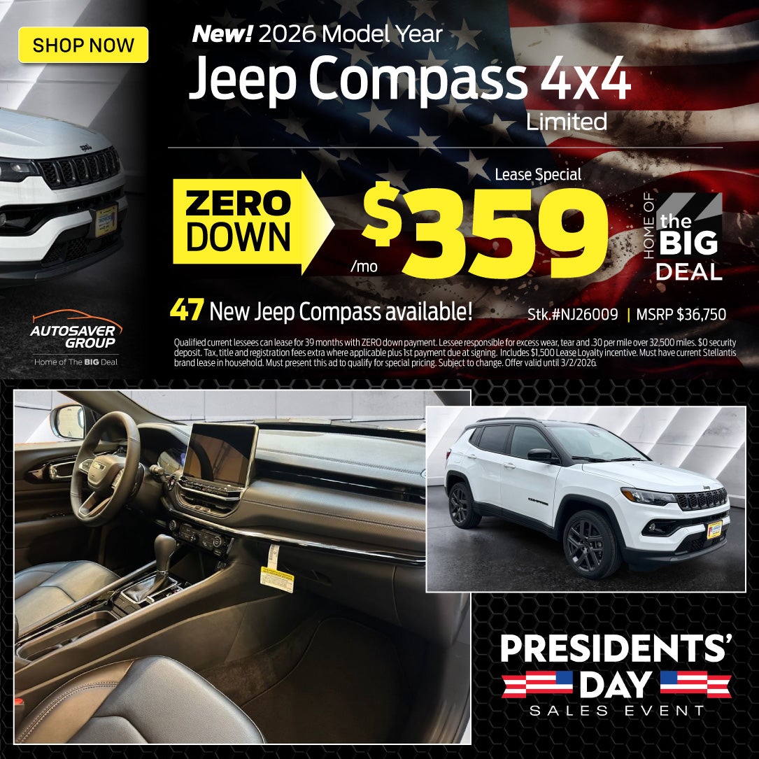 SHOP NEW JEEP NEAR ST JOHNSBURY, VT