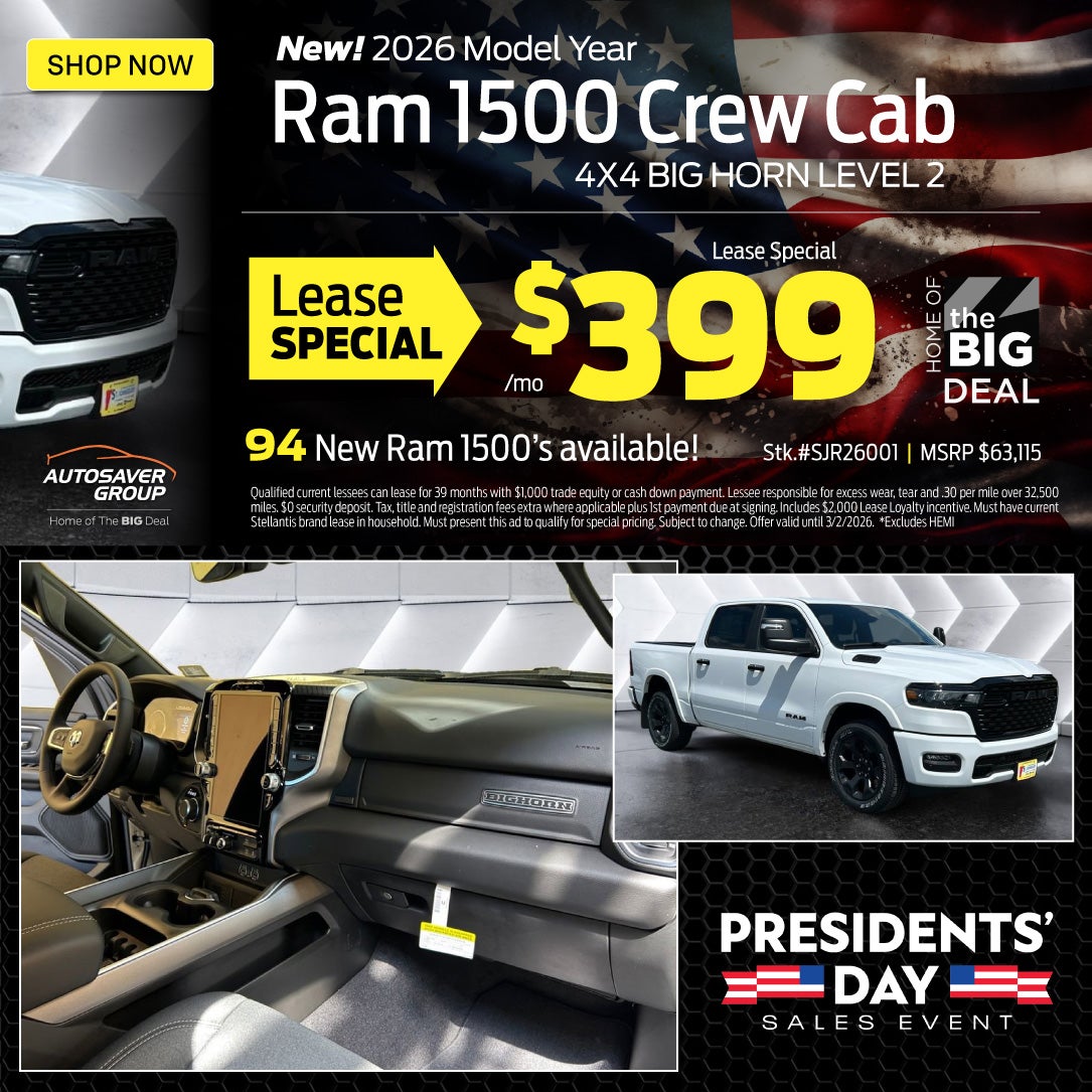 SHOP NEW RAM TRUCKS NEAR ST JOHNSBURY, VT