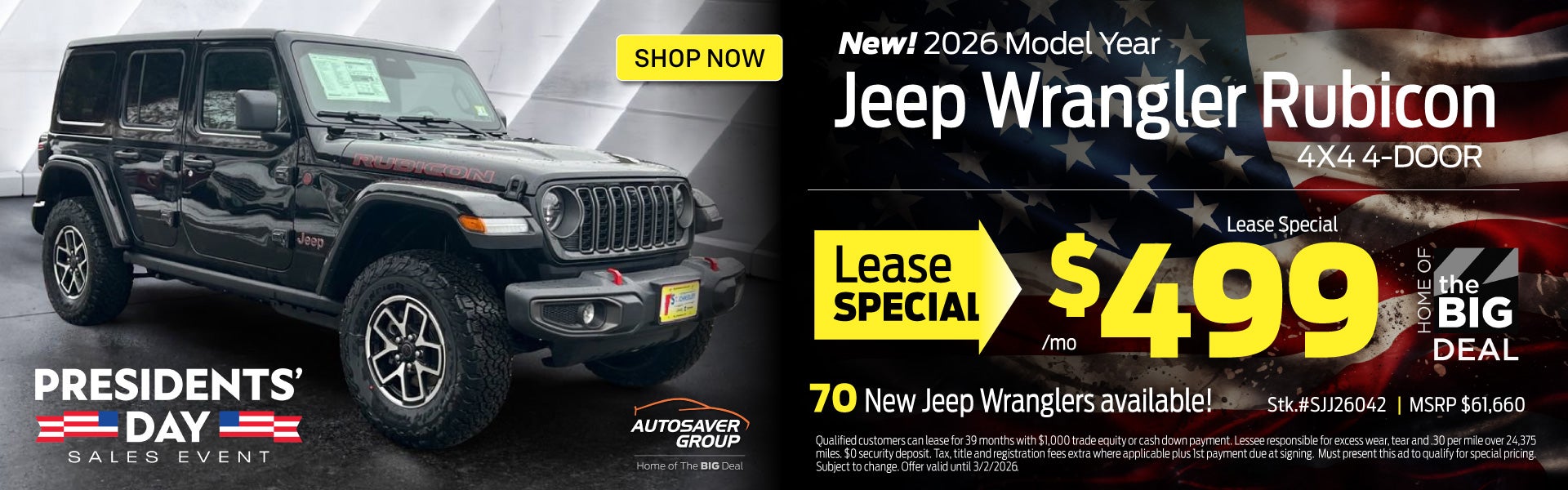 SHOP NEW JEEP NEAR ST JOHNSBURY, VT