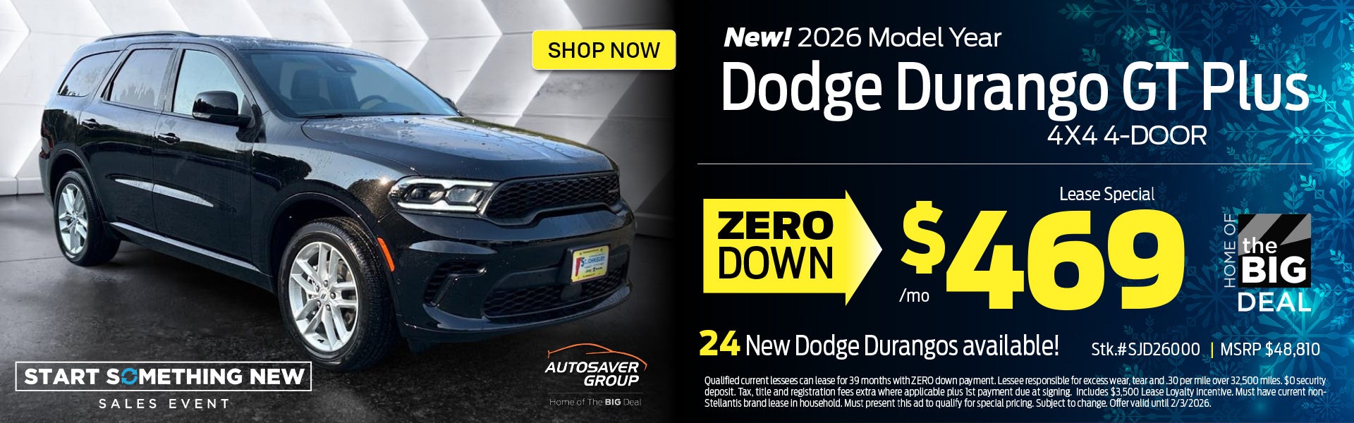 SHOP NEW DURANGO NEAR ST JOHNSBURY, VT