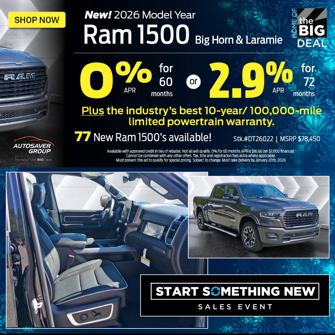 SHOP NEW RAM TRUCKS NEAR ST JOHNSBURY, VT