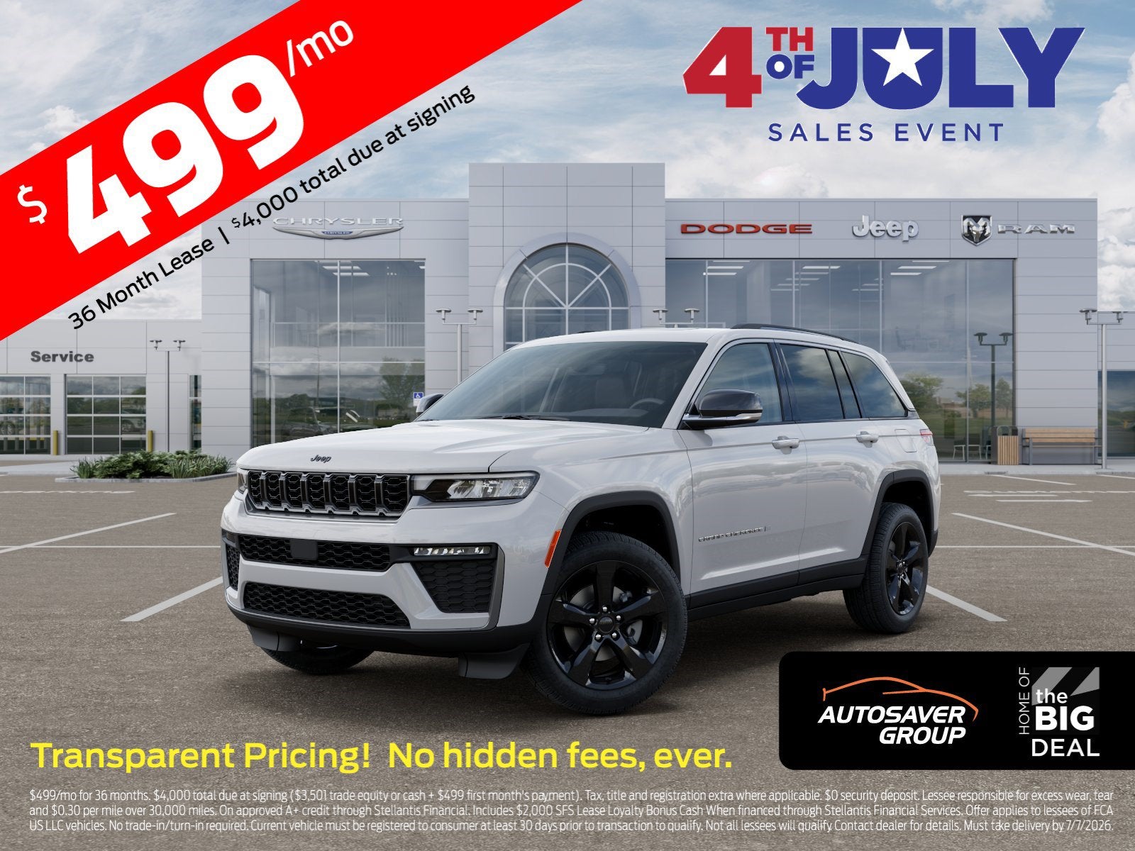 $499/mo Lease Special