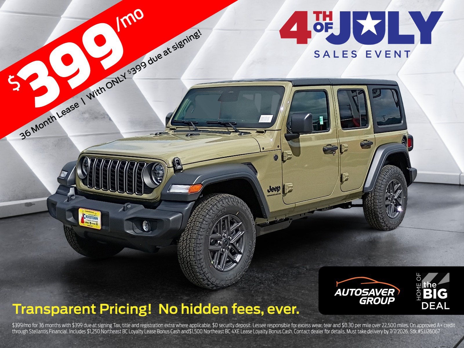 $399/mo Lease Special
