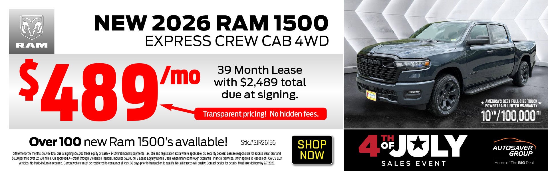 SHOP NEW RAM TRUCKS NEAR ST JOHNSBURY, VT