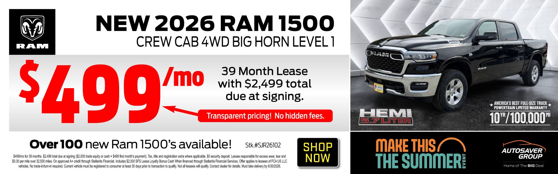 SHOP NEW RAM TRUCKS NEAR ST JOHNSBURY, VT
