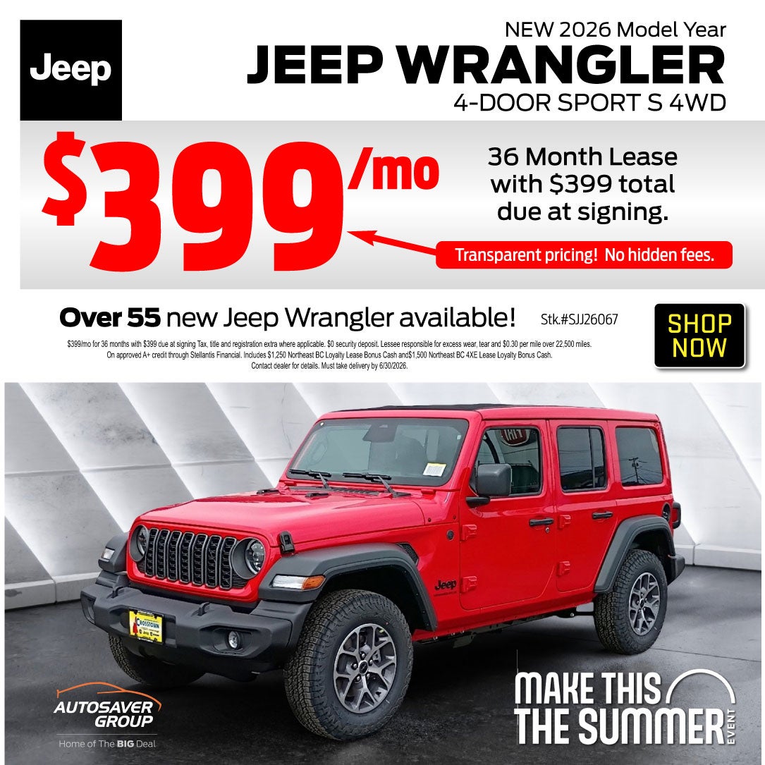 SHOP NEW JEEP NEAR ST JOHNSBURY, VT
