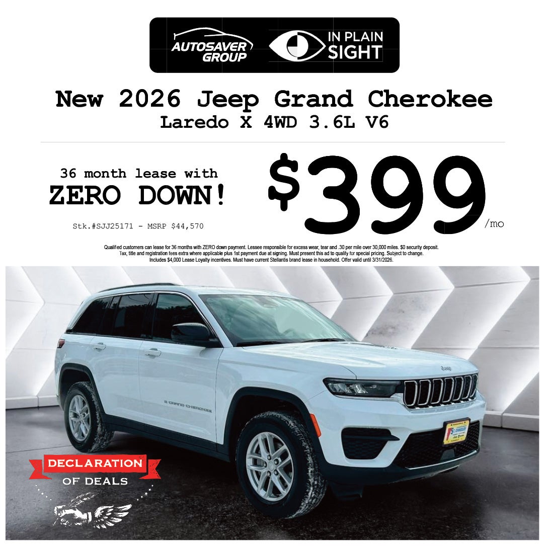 SHOP NEW JEEP NEAR ST JOHNSBURY, VT