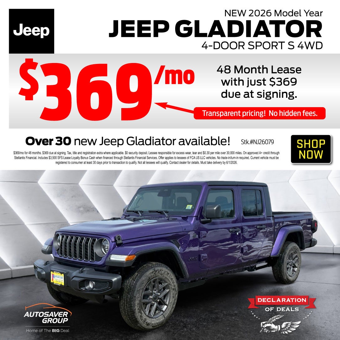 SHOP NEW JEEP NEAR ST JOHNSBURY, VT