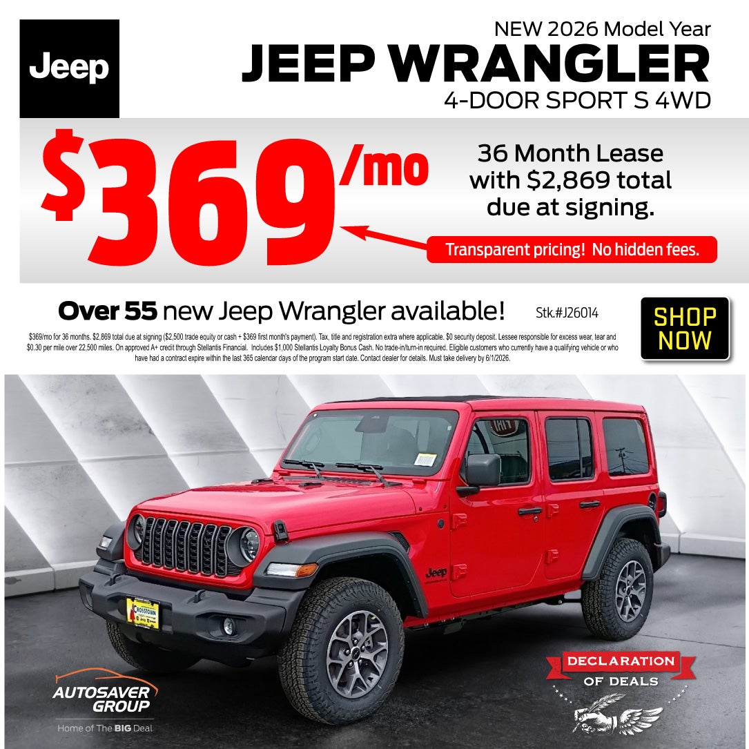 SHOP NEW JEEP NEAR ST JOHNSBURY, VT